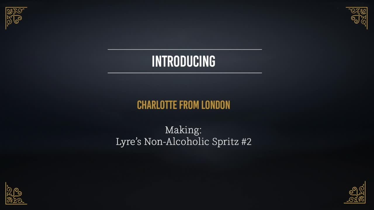 Lyre's Ladies Live Cocktail Class