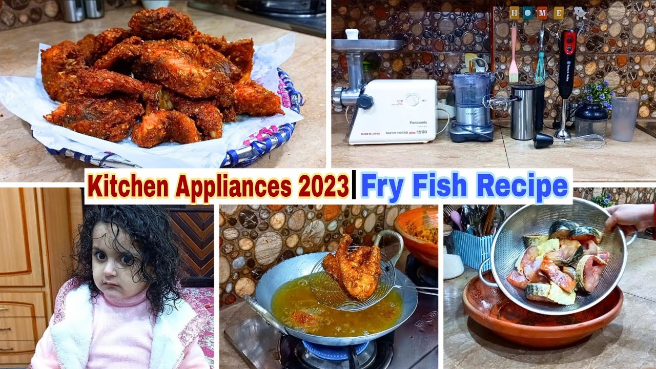 Kitchen Appliances 2023 | Fry Fish Recipe | Winter Special Recipe For Dinner