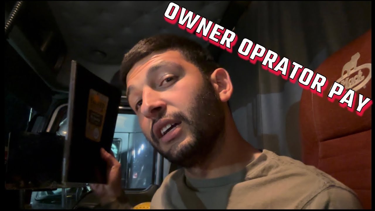 HOW MUCH HAVE I PAID MYSELF AS AN OWNER OPERATOR. #flatbedtrucking #owneroperator #trucker