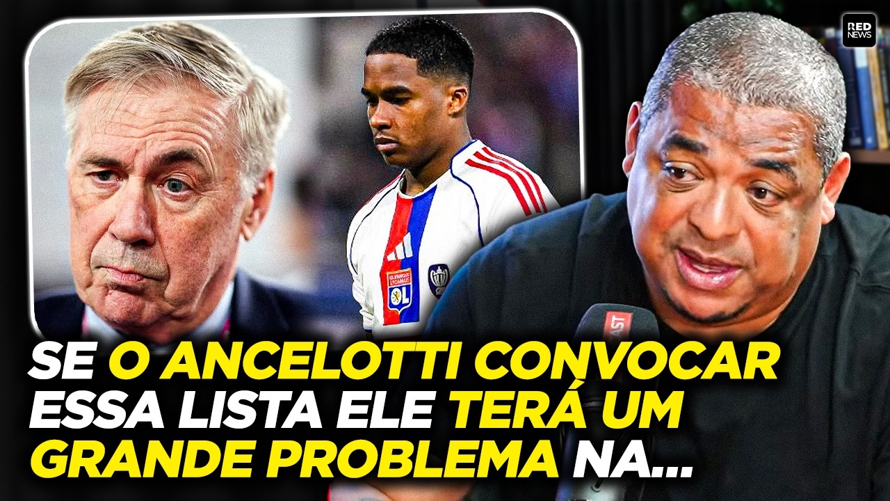 URGENTE! ANCELOTTI TEM 18 JOGADORES GARANTIDOS PARA COPA DO MUNDO…