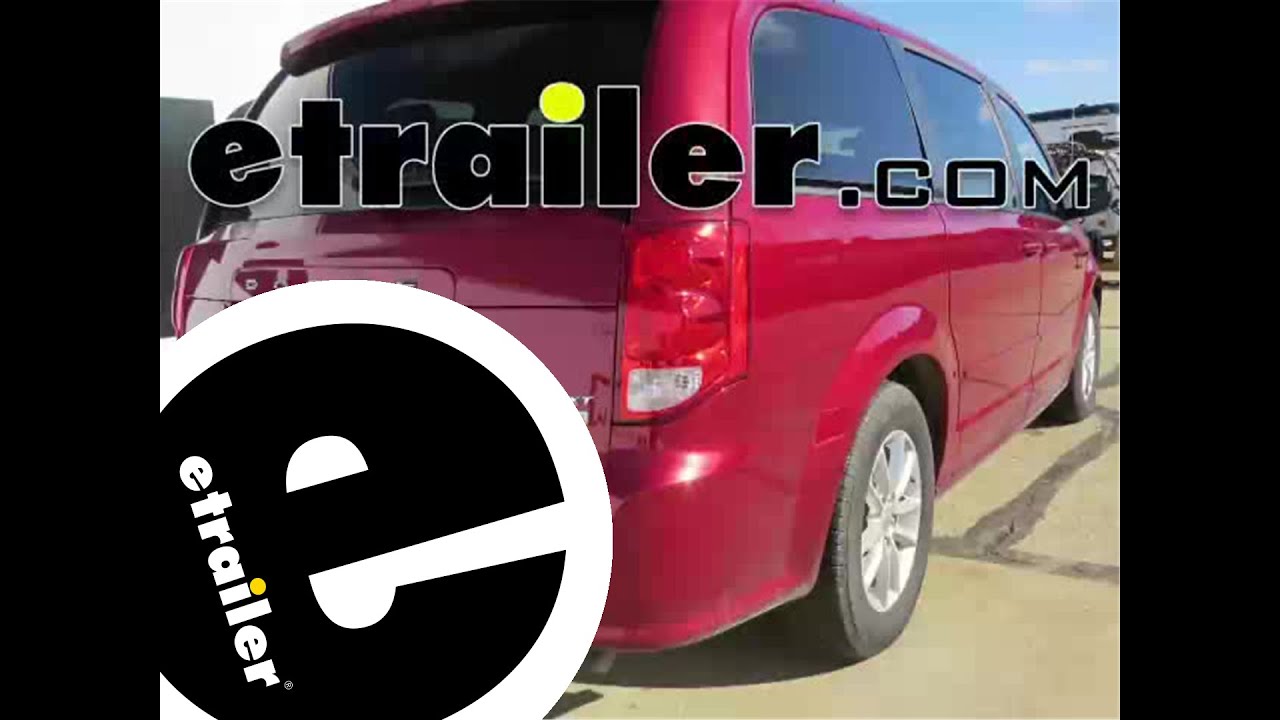 etrailer | How to Install: Curt Trailer Hitch Receiver on your 2015 Dodge Grand Caravan