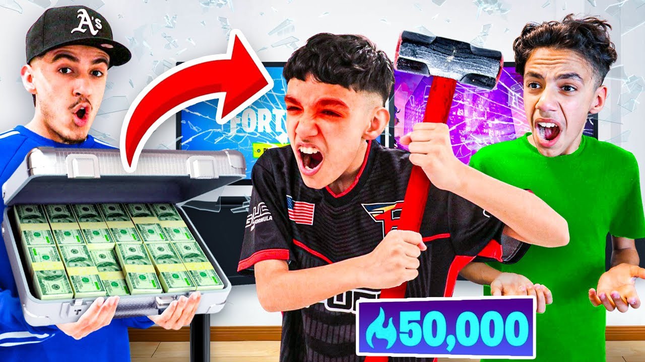 Last Brother To RAGE Quit Fortnite Arena Wins $1,000 Challenge!