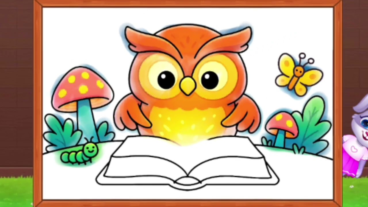 Paint and create imagination: Coloring games #painting and coloring