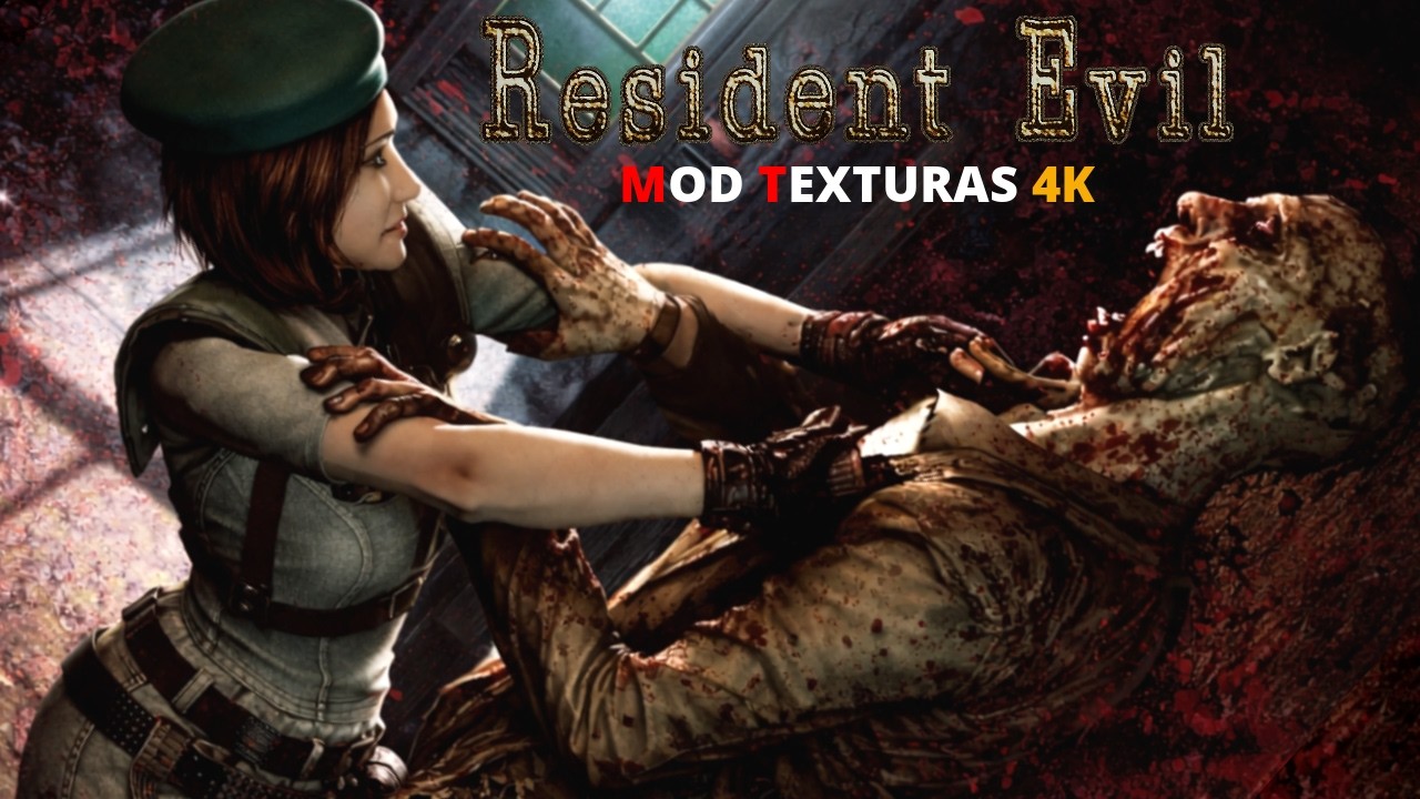 Resident Evil Remake TEXTURAS 4K 2026 Juego Completo Español - Jill Valentine Historia [4K ULTRA HD]