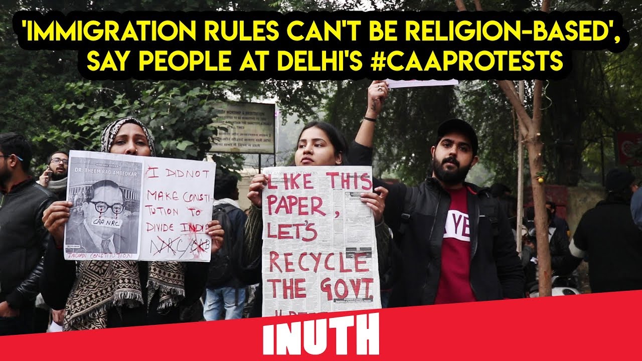 CAA Protests: 'Immigration Rules Can't Be Religion-Based'