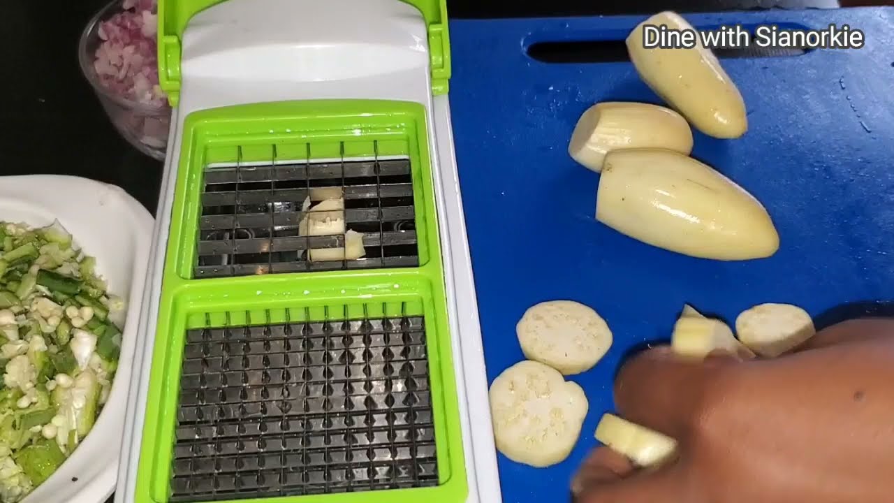 Nicer Dicer.  Finally using it after years of purchase