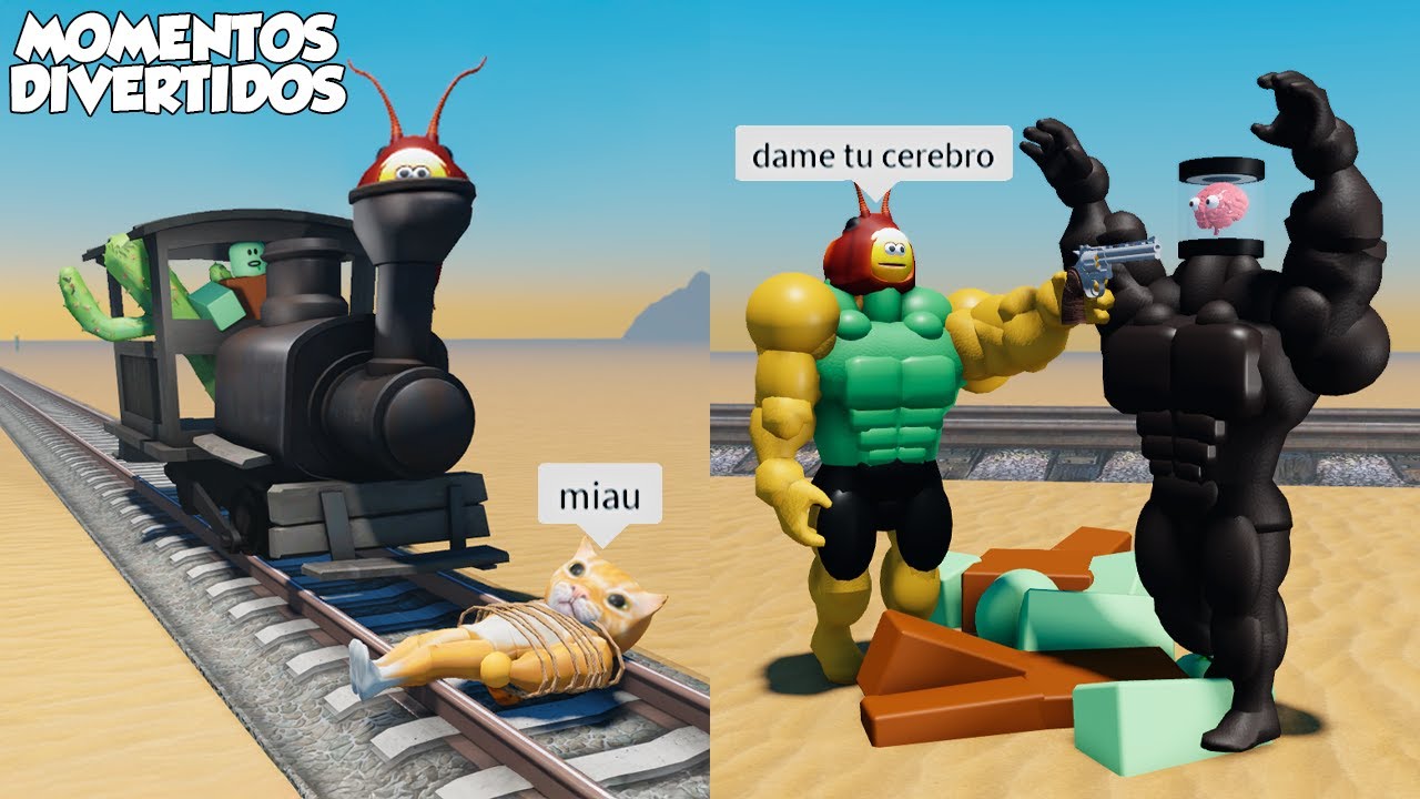 RIELES MUERTOS 2 MOMENTOS DIVERTIDOS (ROBLOX) (DEAD RAILS)