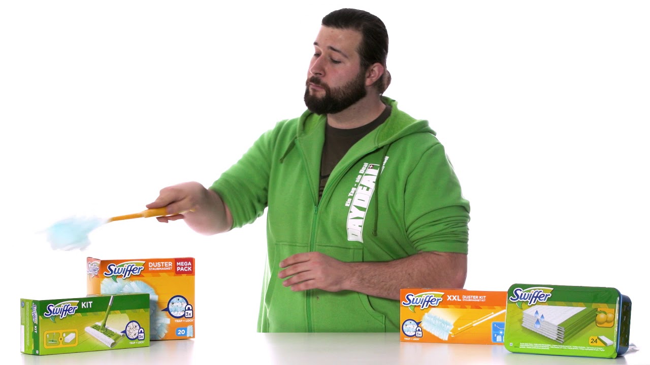Swiffer Staubmagnet und Bodenwischer