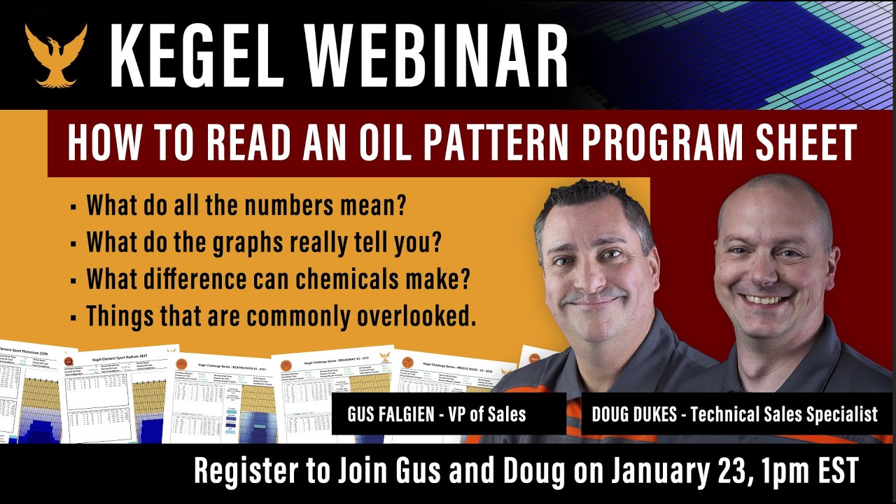 How to Read an Oil Lane Pattern Program Sheet | Kegel Webinars
