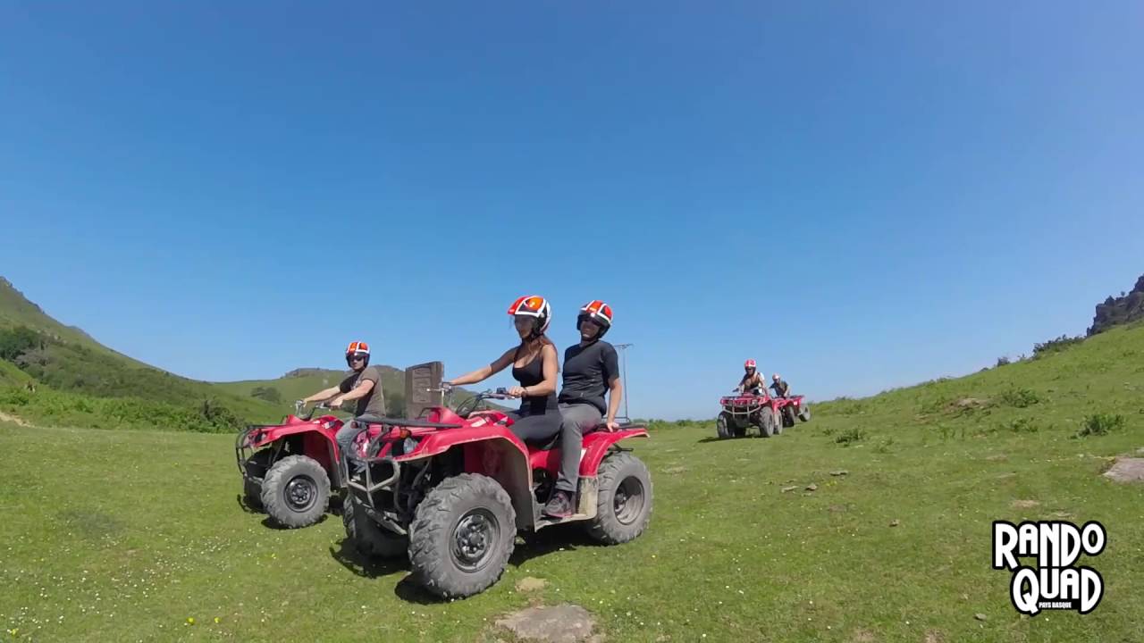 Présentation Rando Quad Pays Basque 2016
