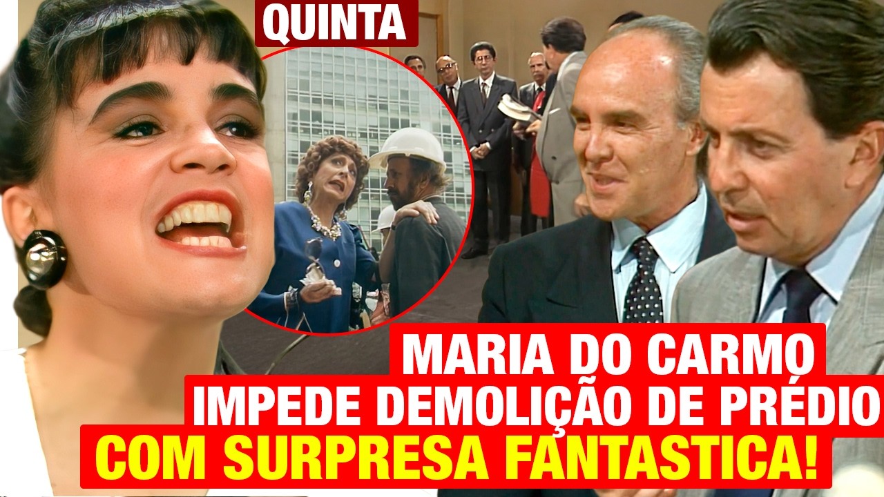RAINHA DA SUCATA: QUINTA 05/02 Maria do Carmo IMPEDE PRÉDIO DE SER DEMOLIDO e faz Renato SE DAR MAL