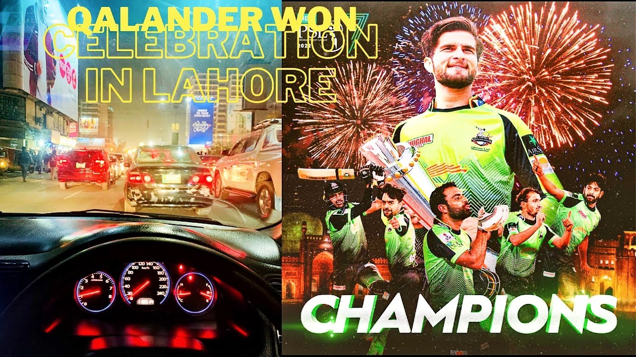 Celebration in Lahore | Historic Moments!! Lahore Qalandars Wins PSL Final First Time In History