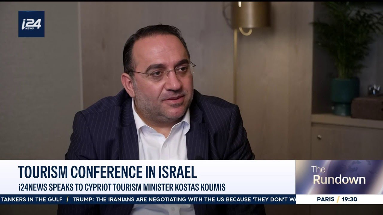 i24NEWS speaks to Cypriot Tourism Minister Kostas Koumis