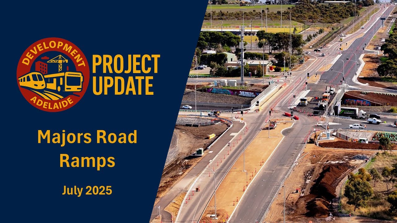 Majors Road Ramps: July 2025