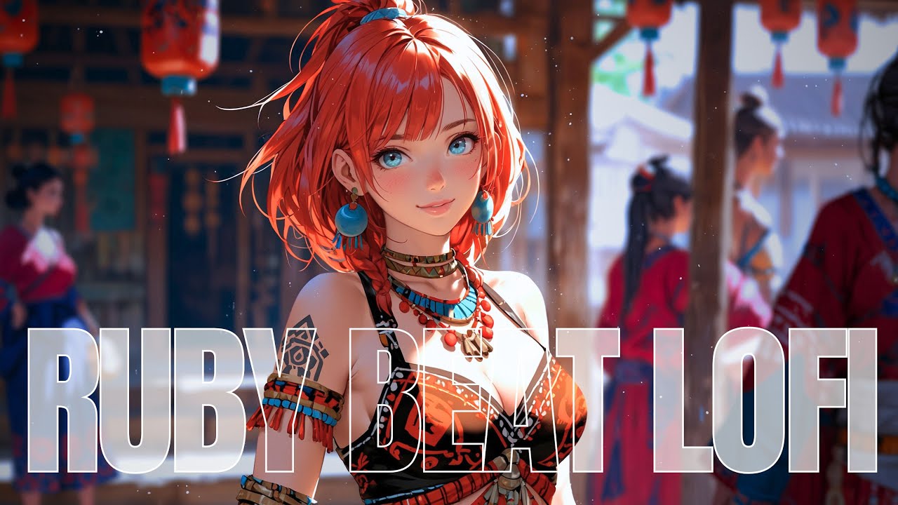 Lofi for Emotional Joy | Ruby Beats – Shamanic Festival Glow