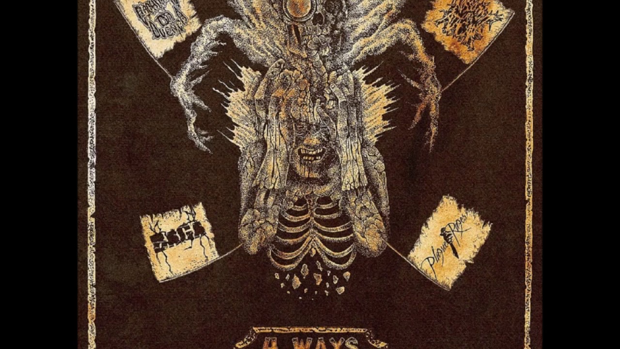 Split 4 ways to Grind with/ Cachorro da Duença - Baga - Nosso Ódio Irá Atacar - Plague Rages