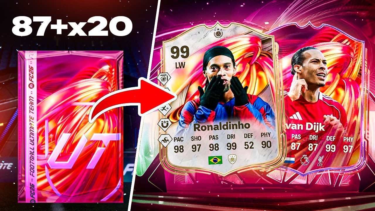 ВОТ ЧТО МНЕ ВЫПАЛО В НАБОРАХ 87+ x20🚀 И 91+ x5 FUTTIES! #eafc26