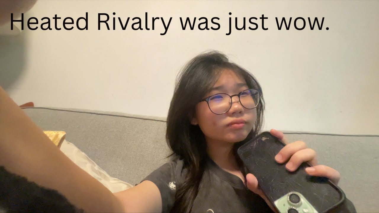 Heated Rivalry was just... wow. 