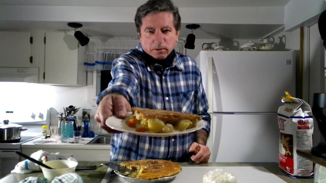 Chicken pie for comfort . Made by a Fellow Gentle 1man. Soft voice. Dedicated to Dick Proenneke