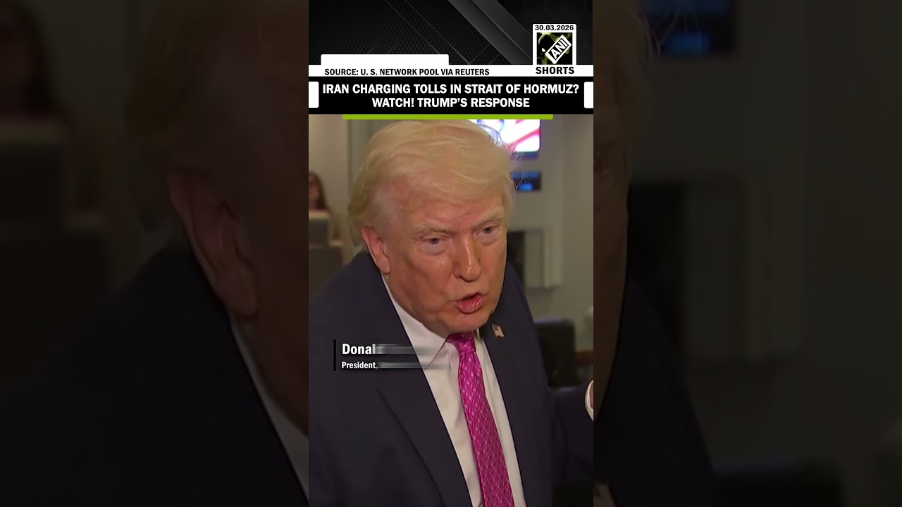 Iran charging tolls and controlling the Strait of Hormuz? Watch US President Trump&rsquo;s &lsquo;Big&rsquo; Response