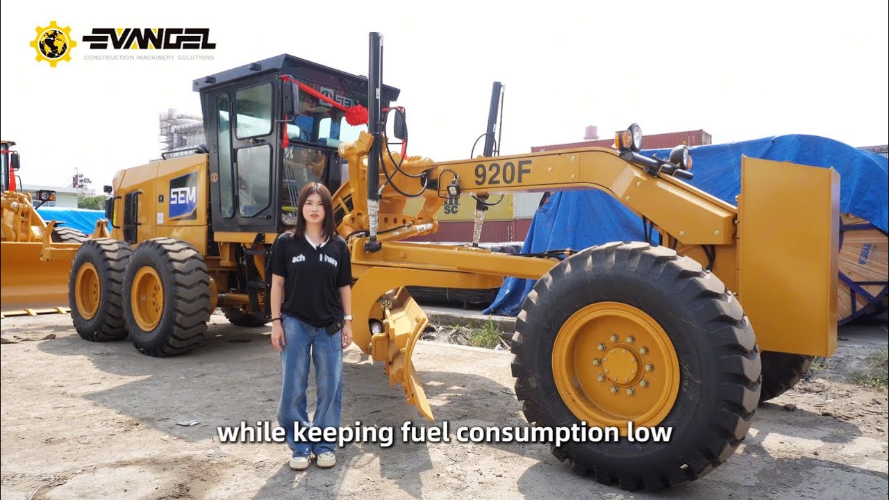 High-Performance SEM 920F Motor Grader You Need to See