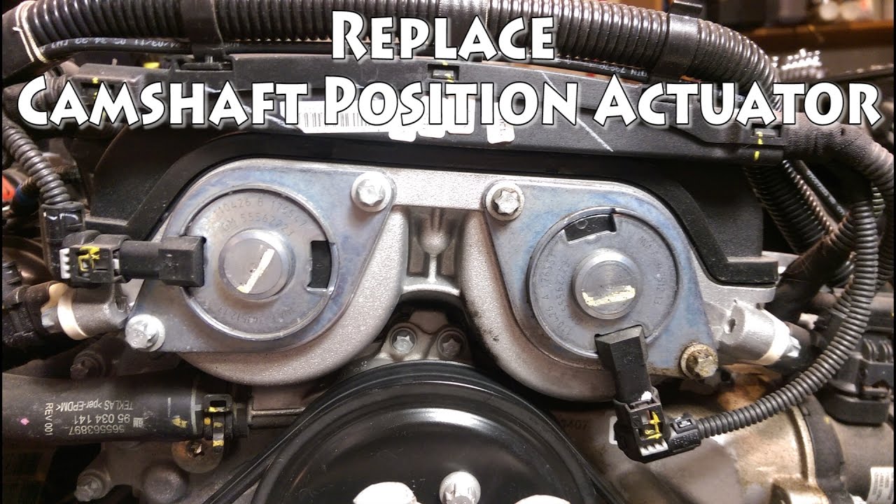 P0013 Cruze Camshaft Actuator Solenoid Replacement