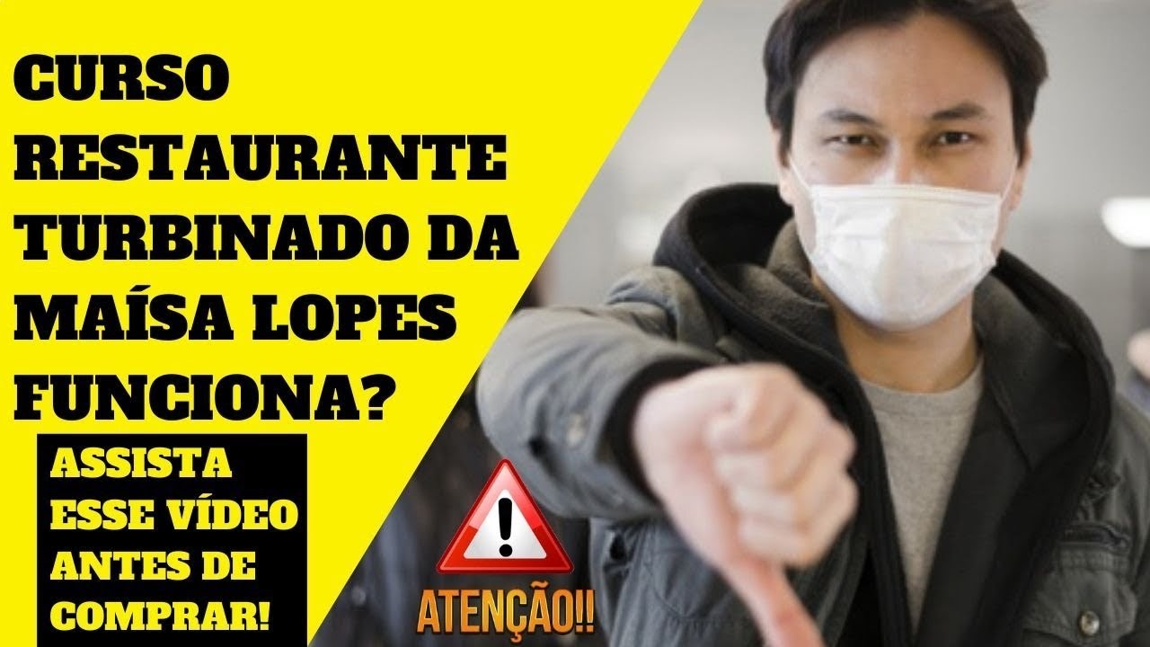 Curso RESTAURANTE TURBINADO da Maísa Lopes Realmente FUNCIONA? É Bom Vale a Pena?
