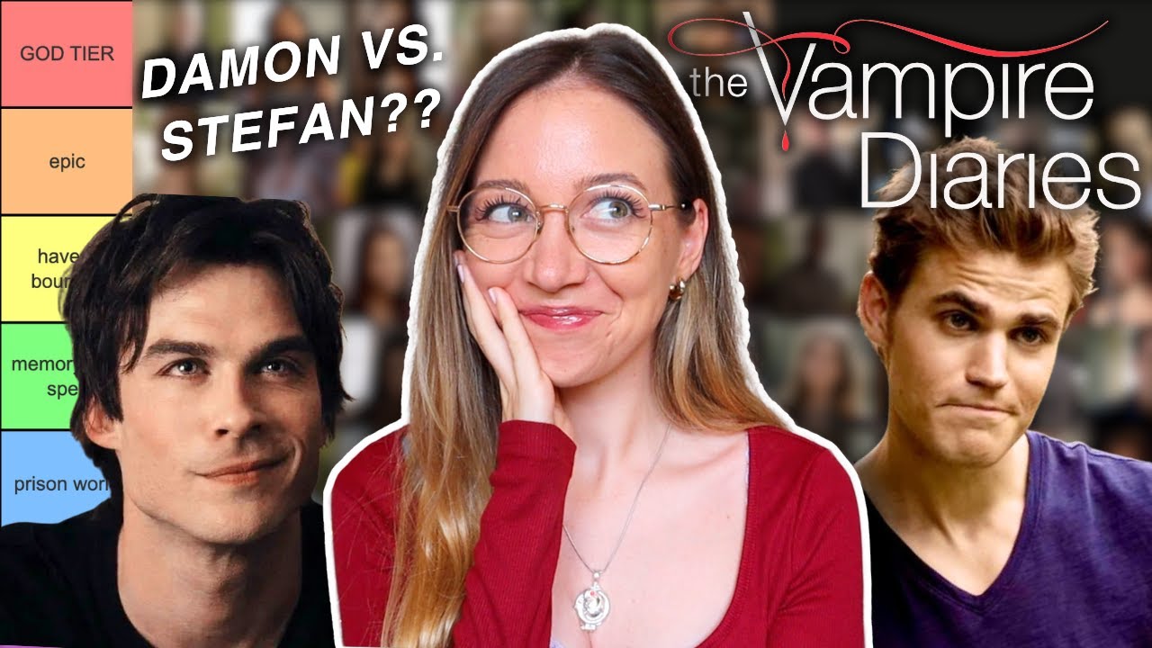 ranking the Vampire Diaries characters and finally revealing TEAM STEFAN vs. TEAM DAMON 🩸