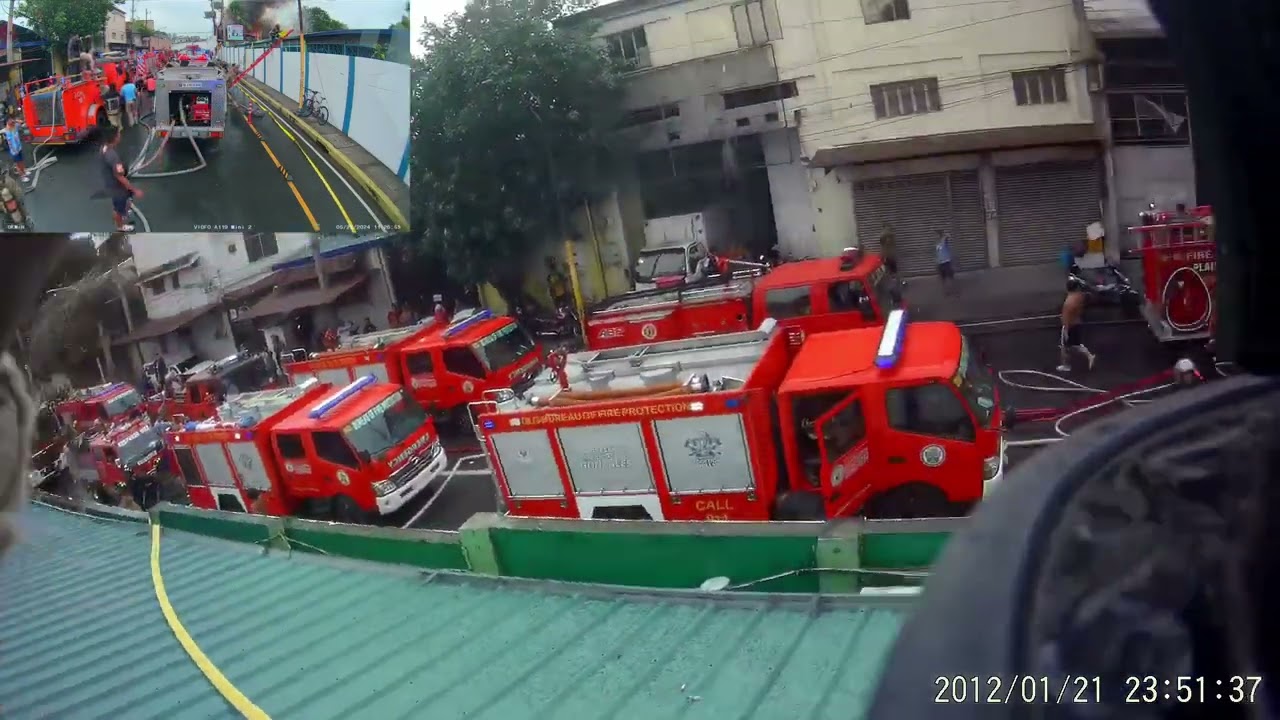 1st Alarm Fire response to Block 6, Brgy. Addition Hills, Mandaluyong City | May 25, 2024