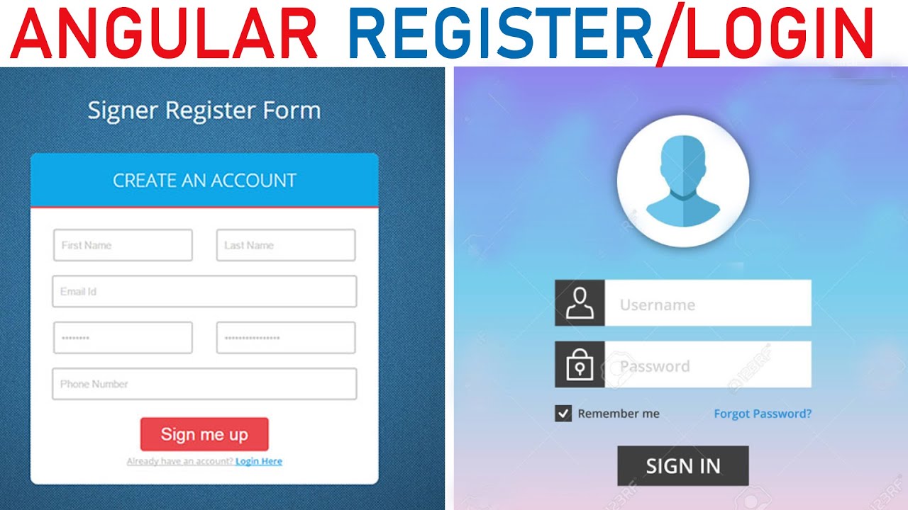 Part 2 Angular 8 ( Add  User ) PHP MySql CRUD |  Login  Register(2019) . Angular 8 Login Register