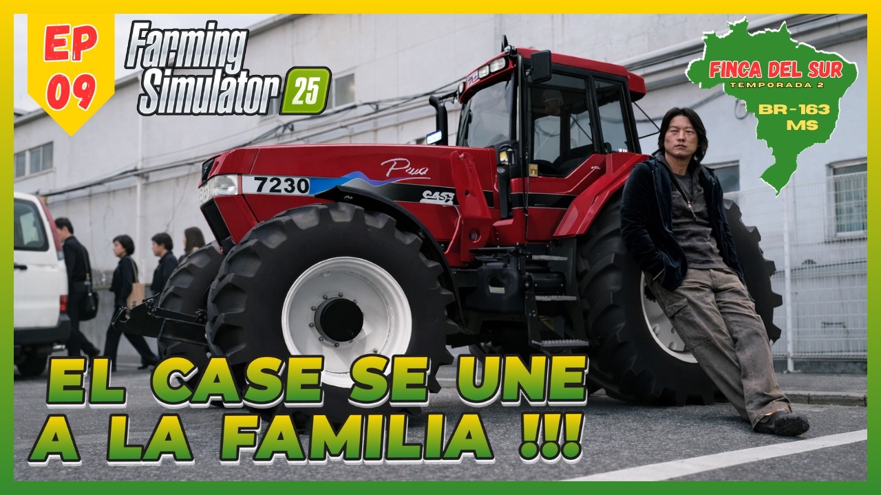 NUEVO TRACTOR CASE EN LA FINCA DEL SUR T2 | FARMING SIMULATOR 25