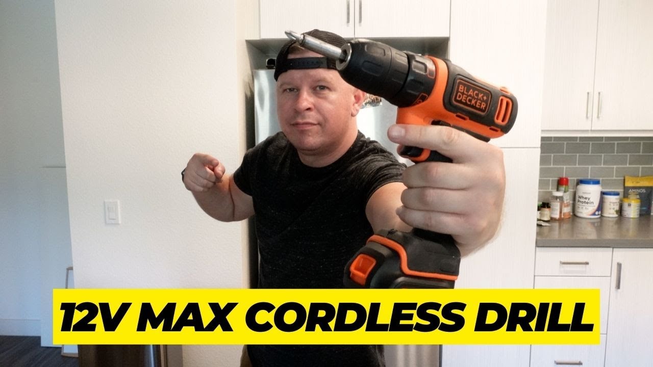 BLACK+DECKER 12V MAX Cordless Drill Review