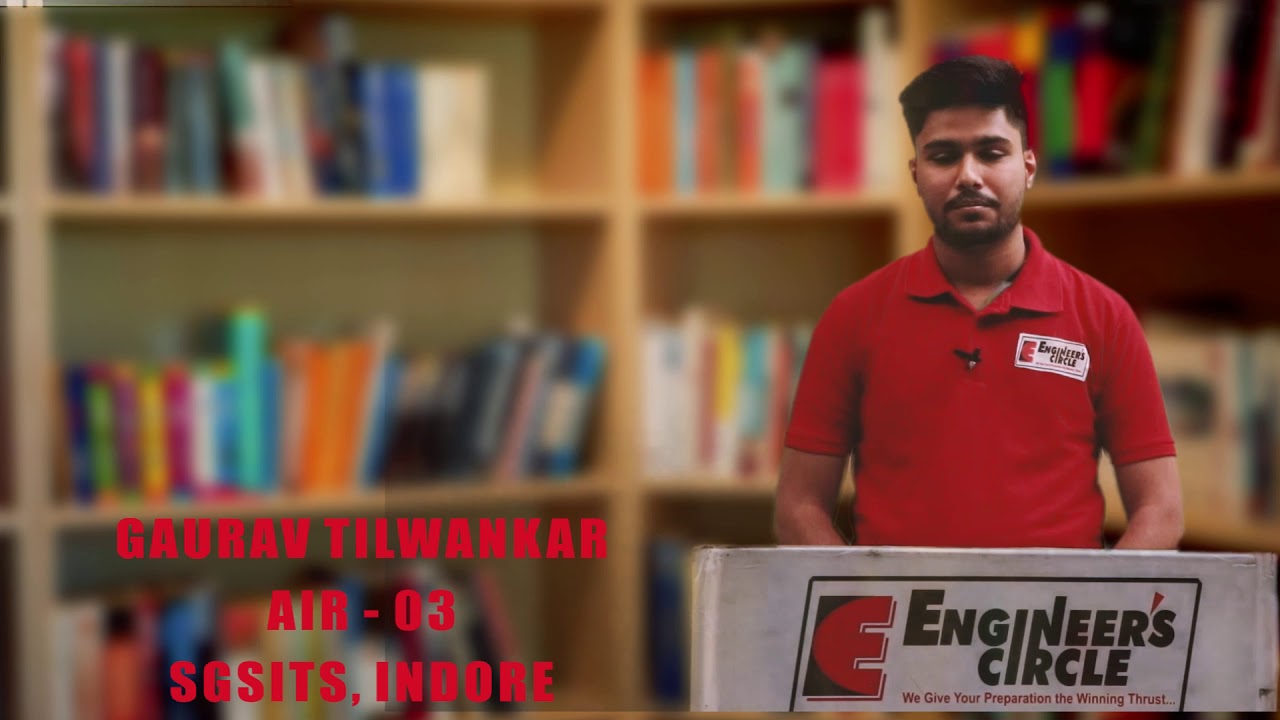 GAURAV TILWANKAR, AIR 3, BM, GATE-2020