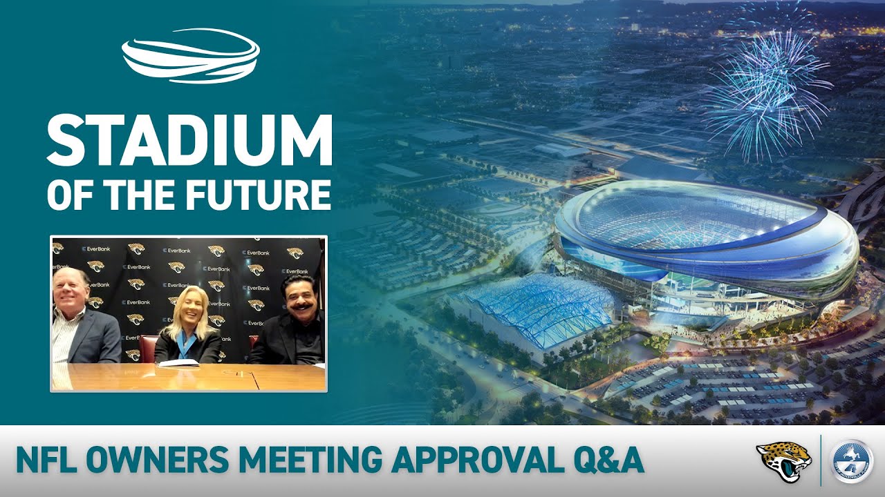 Jaguars Stadium of the Future Unanimously Approved | Shad Khan, Donna Deegan & Mark Lamping Q&A