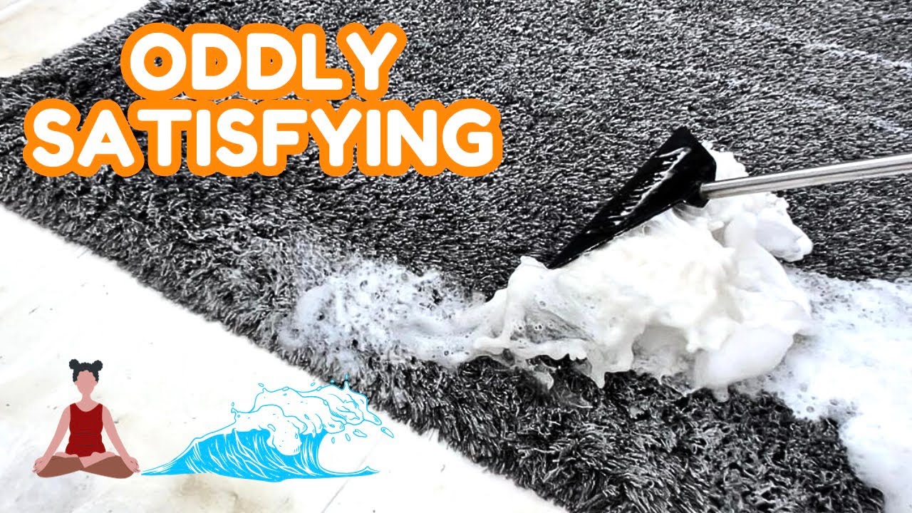 Dirty Soapy Water Carpets | protima pull back scraping compilation | asmr