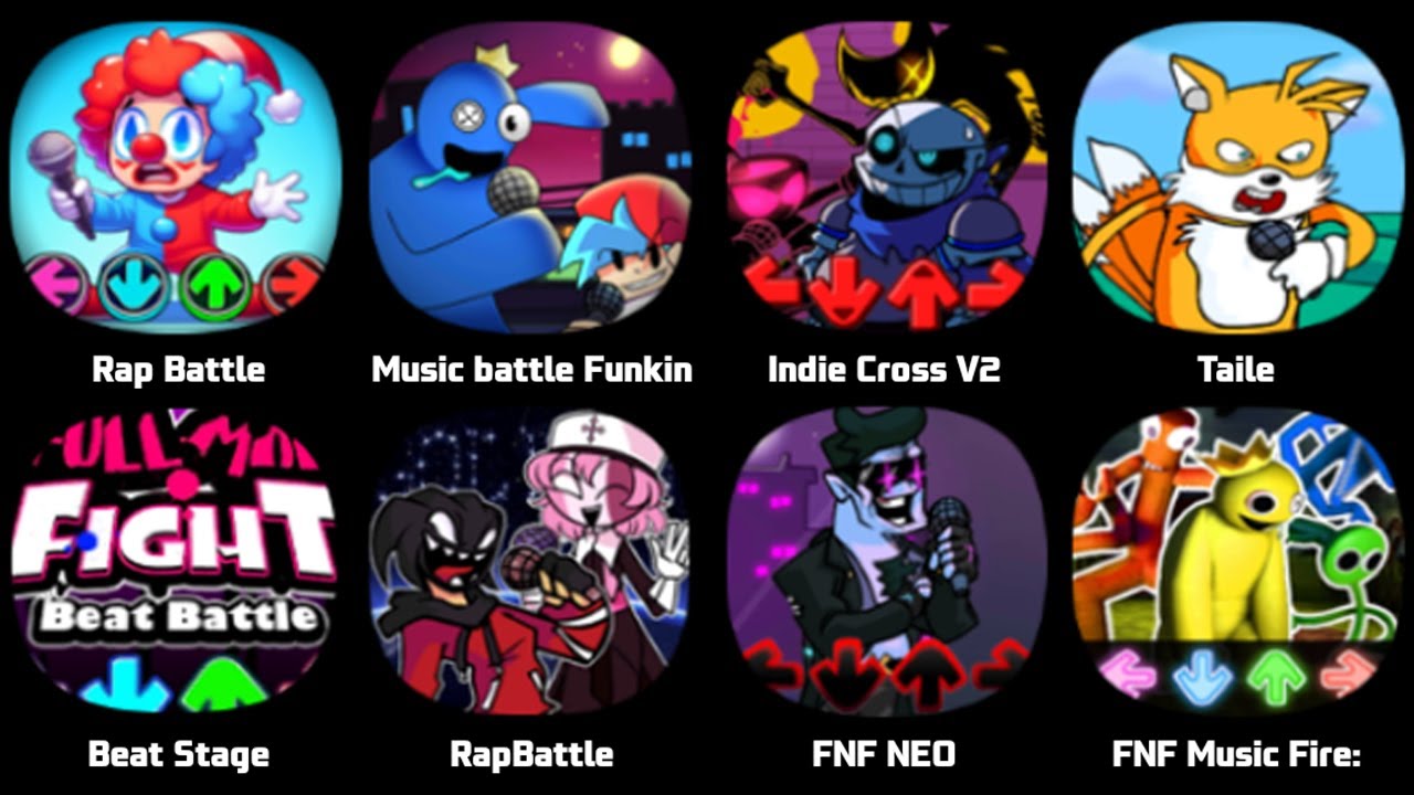 FNF Ready Or Not, Doors, Throwback, Hex Mod, God Trial, Sonic, Beat Battle, Beat Fight, Among Us