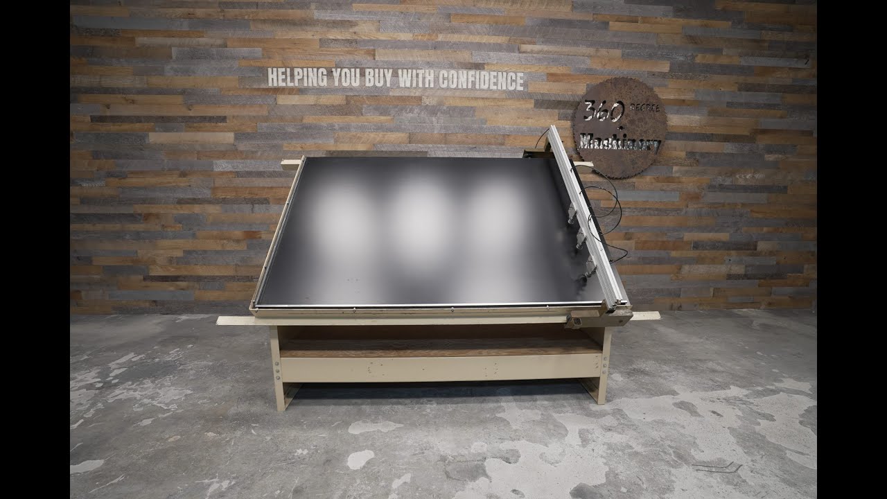 Ritter R215E 5&rsquo;x8&prime; Face Frame Assembly Table