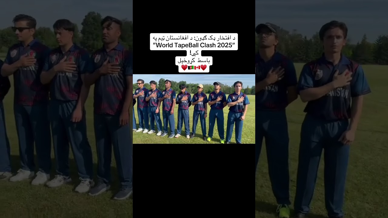 Pride, Passion, and Cricket – Afghanistan’s Journey at TapeBall Clash 2025” 
