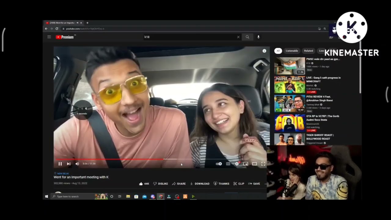 Mamba and Krutika React on K18 New vlog||