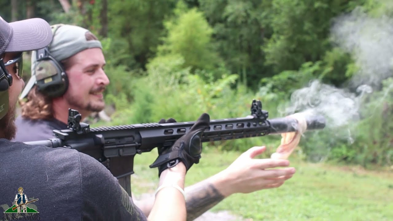 Cooking Bacon on a Suppressor.  The Full Review of the Adams Arms Voodoo Witch Doctor.