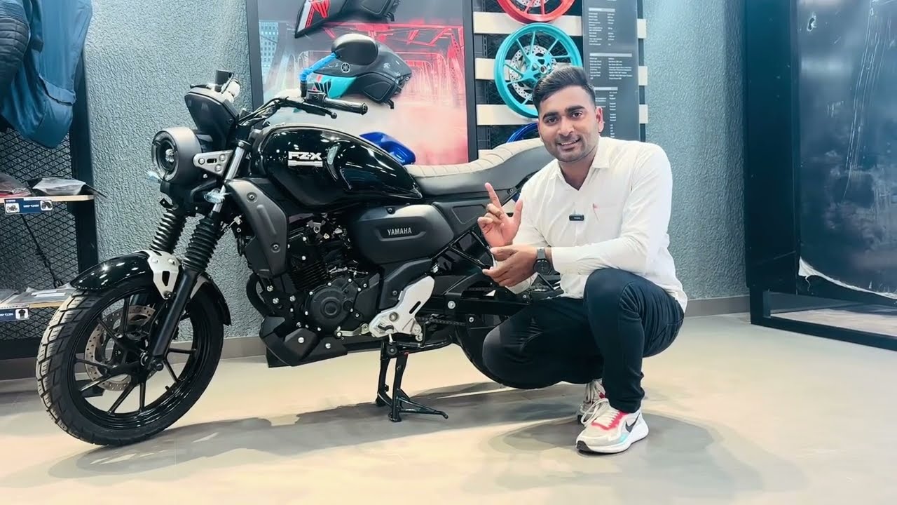 All New Yamaha FZX Metallic Black 2024 Model | on Road price,Mileage & Big Update | detailed Review￼
