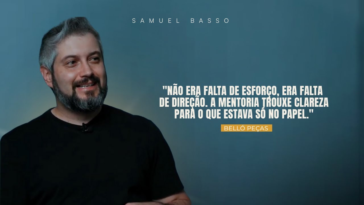 NÃO ERA FALTA DE ESFORÇO, ERA FALTA DE DIREÇÃO. A MENTORIA NOS TROUXE CLAREZA.