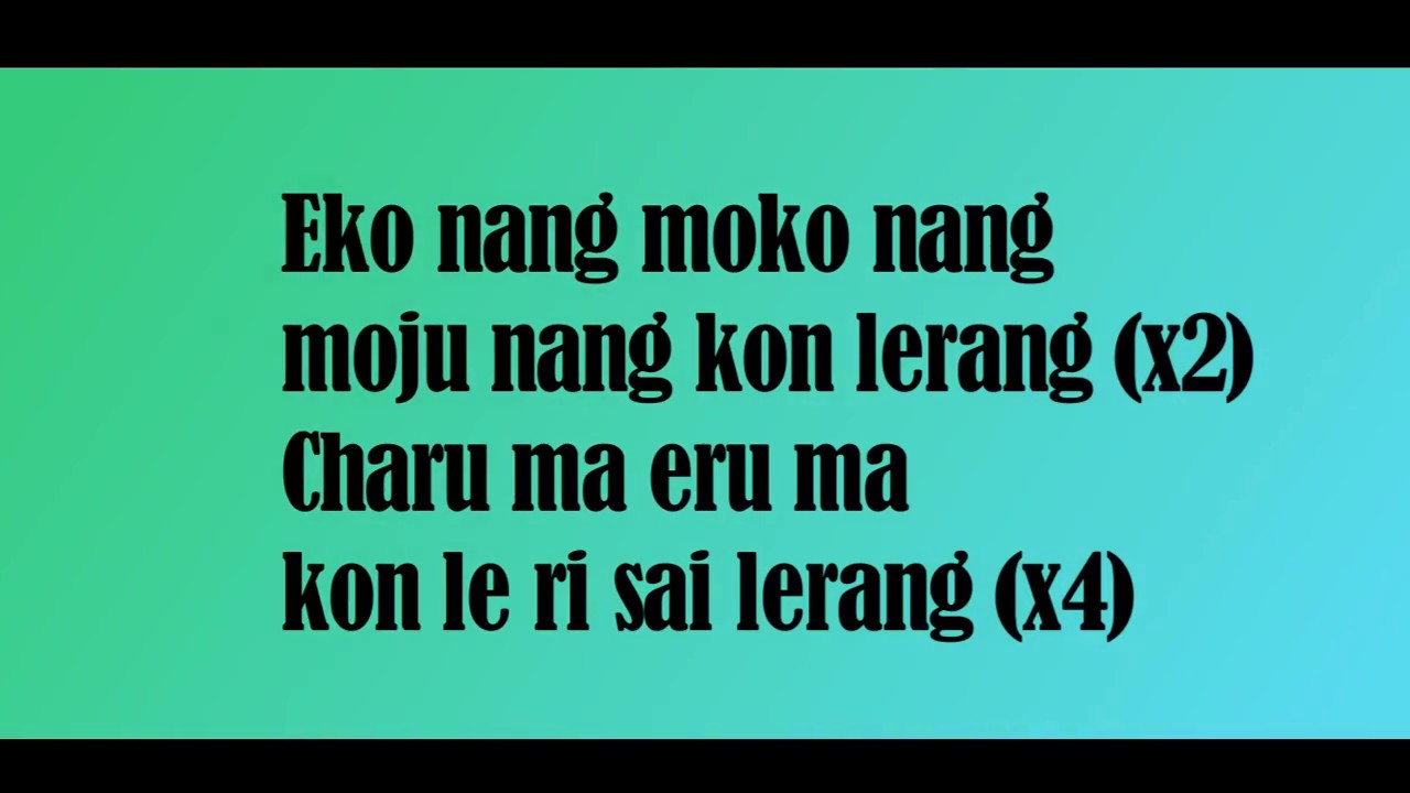 Eko Nang (Official song )- Tangsa romantic song with lyrics - ARUNACHALI SONG - Lyrics Galaxy