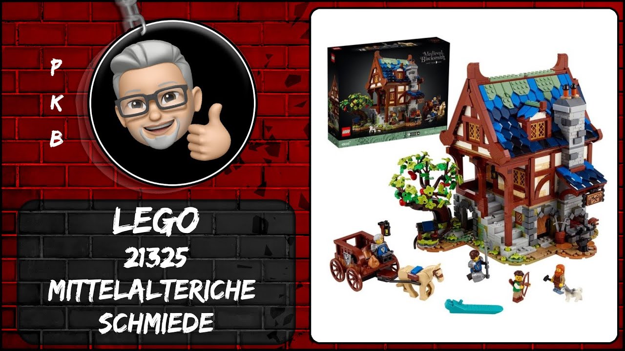 Lego&reg; No.21325 Ideas 18+ Mittelalterliche Schmiede - Trotz Fehlteil hatte ich bei dem Set viel Spa&szlig;