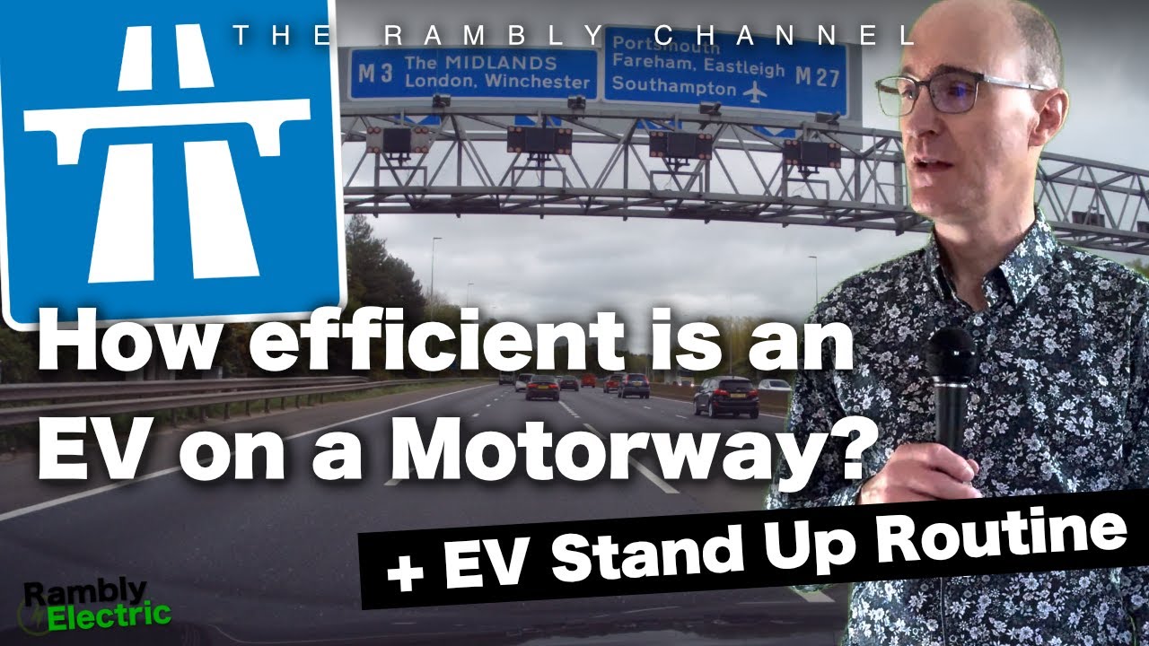 EV Motorway vs Town Driving plus EV Stand Up Routine #comedy #electriccar