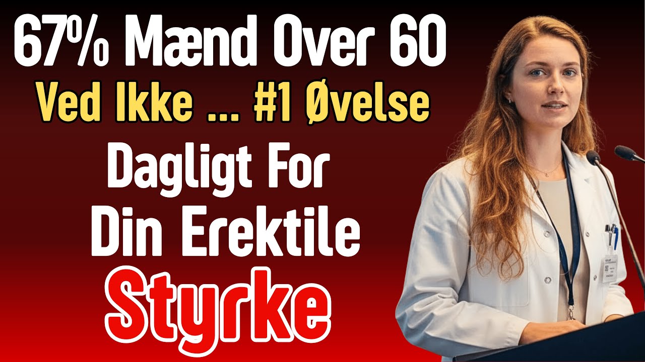 Urolog Forklarer: 3 Minutters Daglig &Oslash;velse For Bedre Erektion & H&aring;rdhed! | M&AElig;NDS SUNDHED