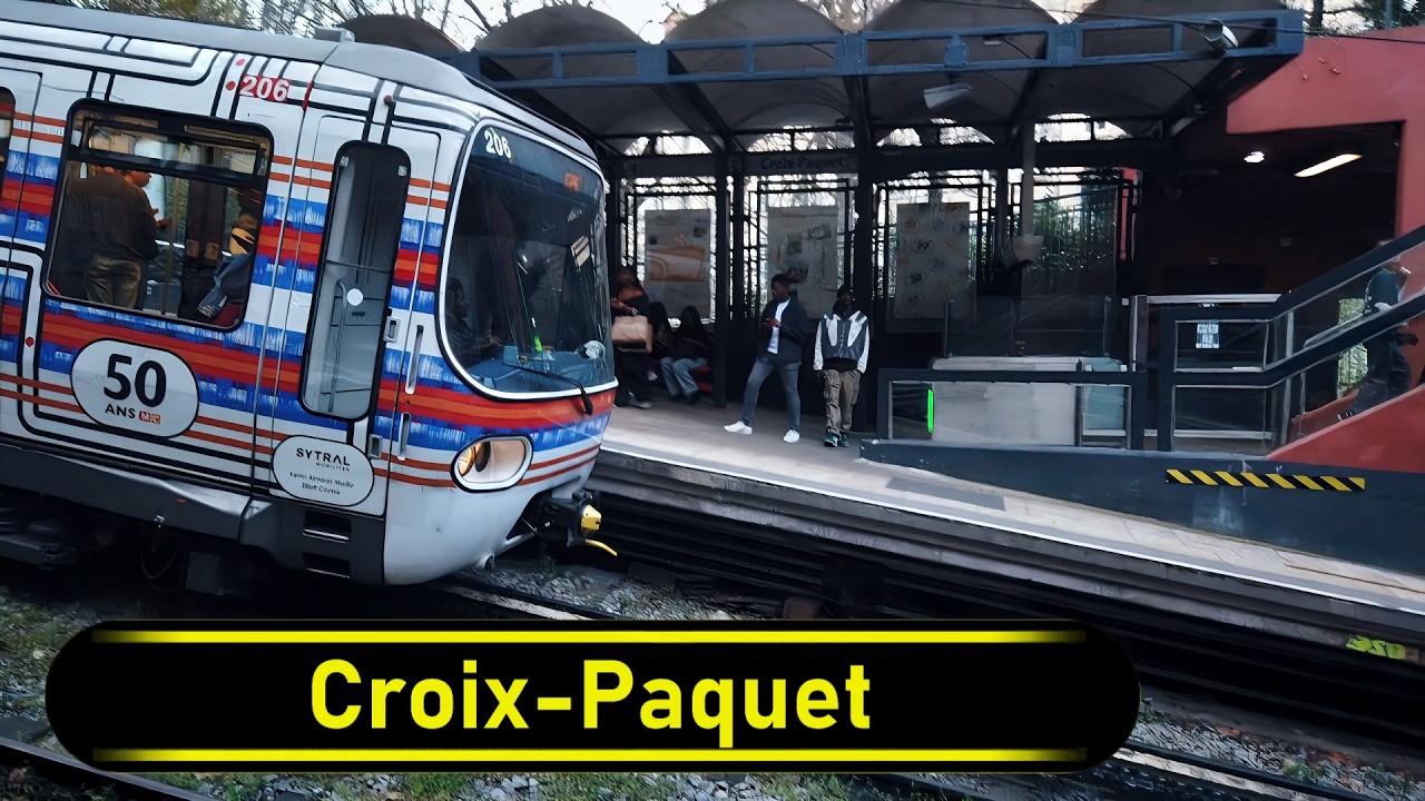 Metro Station Croix-Paquet - Lyon 🇫🇷 - Walkthrough 🚶