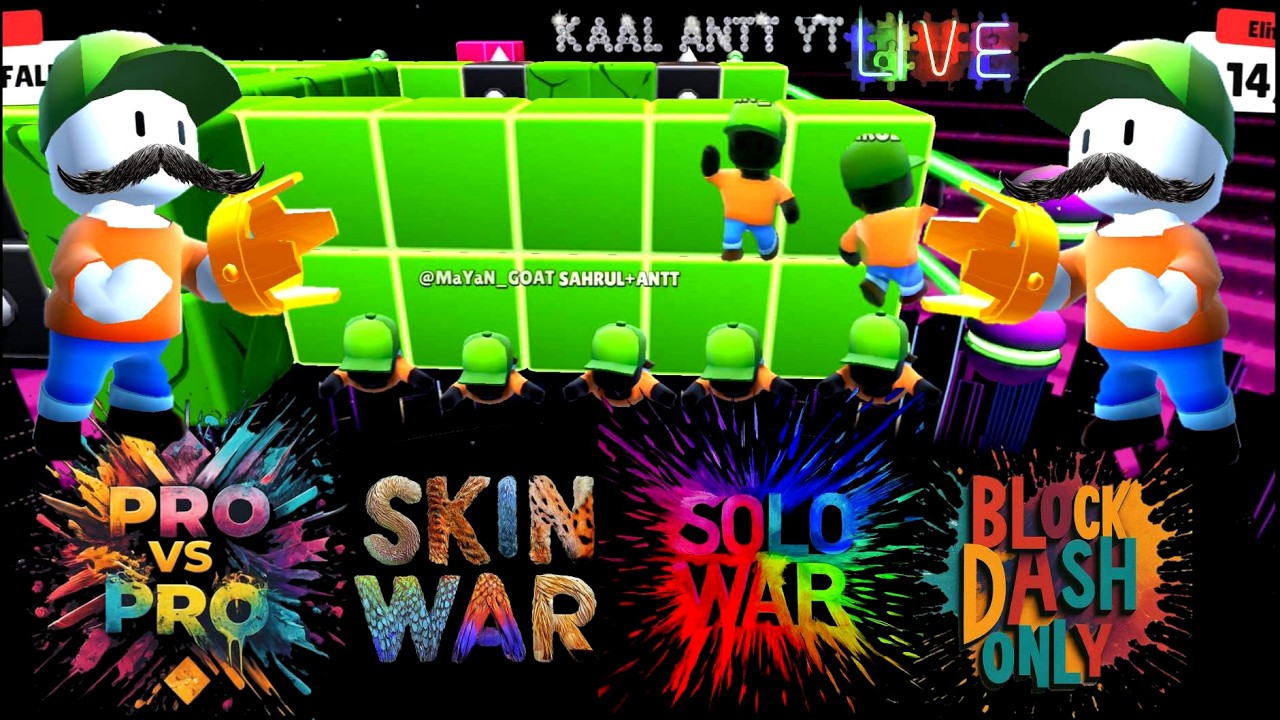 Eu Server Stumble Guys Live Block Dash Endless