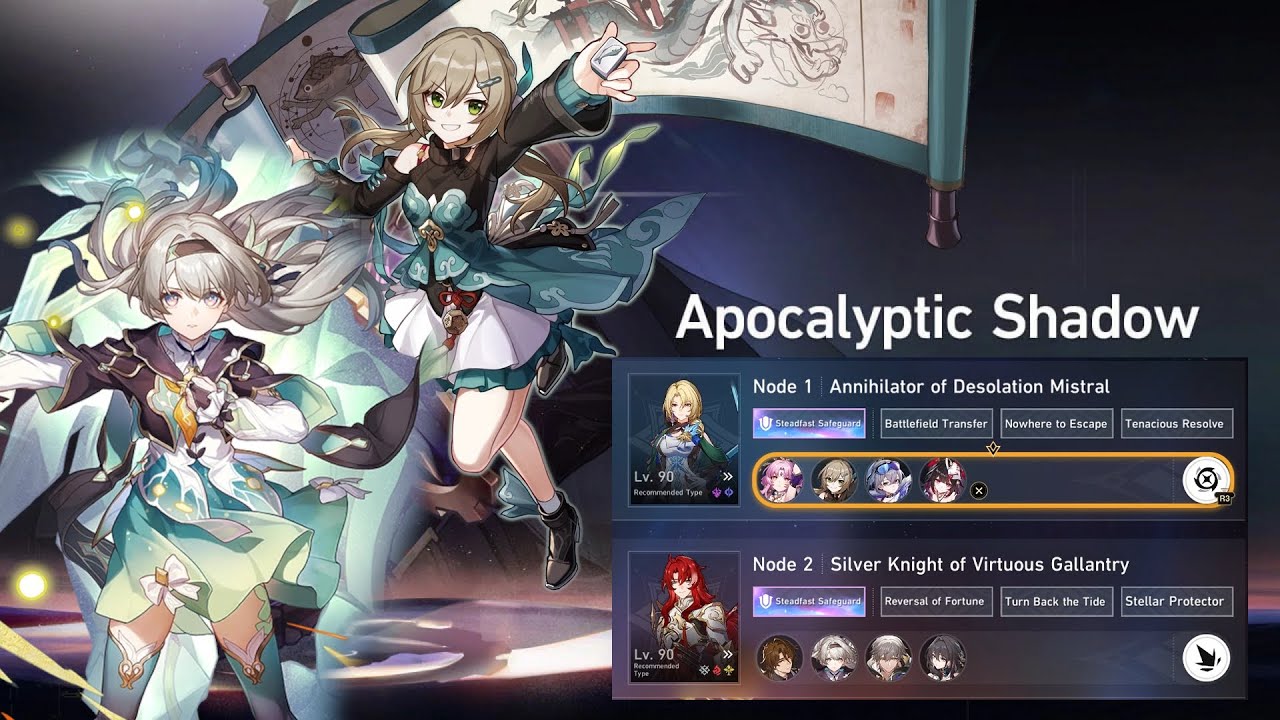 Qingque Quantum & Firefly Superbreak vs Apocalyptic Shadow 2.3 Stormwind Knight 4| Honkai: Star Rail