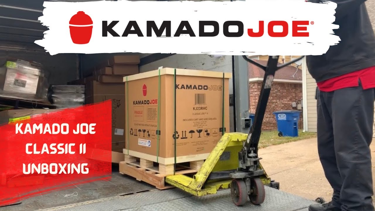 Распаковка и сборка Kamado Joe Classic II